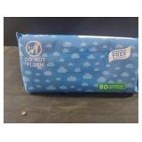 Equate lightly scented wipes. 2-80 ct packs