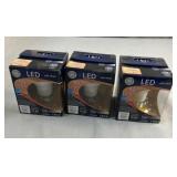 Lot of 3 LED Light Bulbs