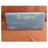 ServicePoly interfold HDPE sheets. 2-1000 ct