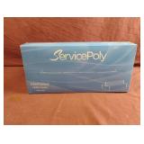 ServicePoly interfold HDPE sheets. 2-1000 ct