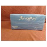 ServicePoly interfold HDPE sheets. 2-1000 ct