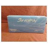 ServicePoly interfold HDPE sheets. 2-1000 ct