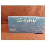 ServicePoly interfold HDPE sheets. 2-1000 ct