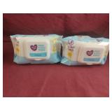 Parents Choice hand & face wipes. 4-25 ct packs