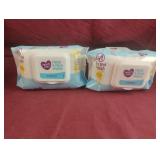 Parents Choice hand & face wipes. 4-25 ct packs