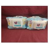 Parents Choice hand & face wipes. 4-25 ct packs