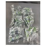 Lot of 6 Packs of Decorating Gels - Green
