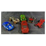 6 Hot Wheels collectible cars
