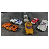 6 Hot Wheels collectible cars