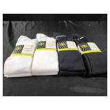 Soccer socks size large 4 pks 2 pair each pack