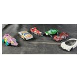 6 Hot Wheels collectible cars