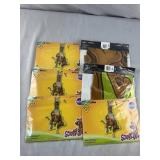 Lot of 6 Scooby Doo Foil Balloon
