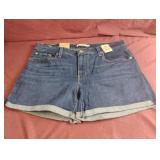 Levis shorts women's size 14/W32