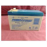 Power PS Sonic Model PS-1270 F1 12V battery