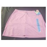 Womens Large pink active skort