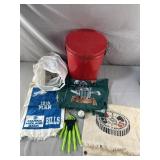 Big Lot of Golf Swag - Towels, Balls, Tees etc