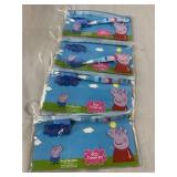 4 Peppa Pig Toothbrushes with Travel Case