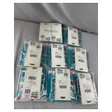 Lot of 8 Cake Decorating Tips Packages
