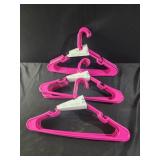 30 new plastic pink hangers