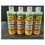 4 bottles Crayola Paint Glaze