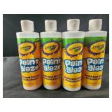 4 bottles Crayola Paint Glaze