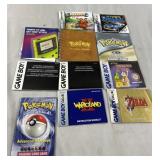 Lot of Instructions Manuals for Video Games