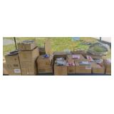 Warehouse SurplusTable lot including green glasses
