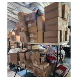 HUGE LOT OF WAREHOUSE SURPLUS  BOXES OF