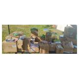 Warehouse Surplus Table lot including drill bits,