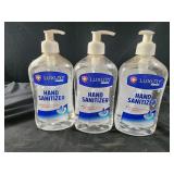3 bottles hand sanitizer 16.9 fl oz