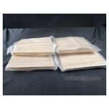 4 packs of wooden knives disposable