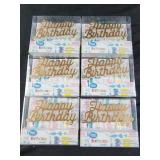 6 packs Happy Birthday candles