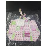 14x11 quilted patchwork tote bag
