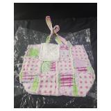 14x11 quilted patchwork tote bag