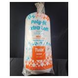 Poly fil extra loft quilt batting twin medium