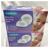 2 Lansinoh Stay Dry Nursing Pads