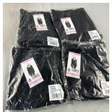 Lot of 4 Small Dylan Scoop Tees Black - sz S