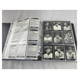 Binder Full of Vintage Baseball Trading Cards