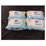 Parents Choice hand & face wipes. 4-25 ct packs