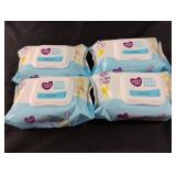Parents Choice hand & face wipes. 4-25 ct packs
