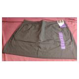 Members Mark active skort ladies black XXL