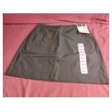 Members Mark active skort ladies black S