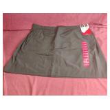 Members Mark active skort ladies black XXL