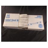 Toilet seat bands