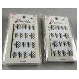 2 Packs of Gucci 3D Stickers for Nails