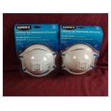 HART premium N95 respirator with valve. 2-3 ct