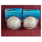 HART premium N95 respirator with valve. 2-3 ct