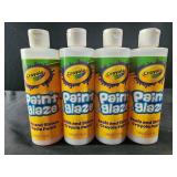 4 bottles Crayola Paint Glaze