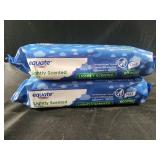 2 packs 80 each equate pre moistened wipes