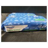 2 packs 80 each equate pre moistened wipes